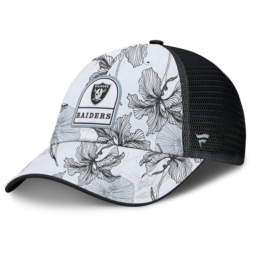 NFL Las Vegas Raiders Tropical Adjustable Trucker Hat