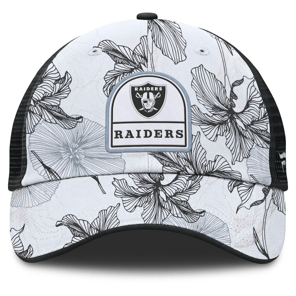 NFL Las Vegas Raiders Tropical Adjustable Trucker Hat