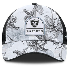NFL Las Vegas Raiders Tropical Adjustable Trucker Hat