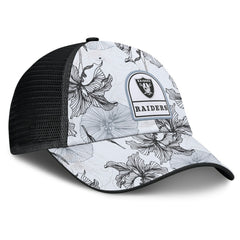NFL Las Vegas Raiders Tropical Adjustable Trucker Hat