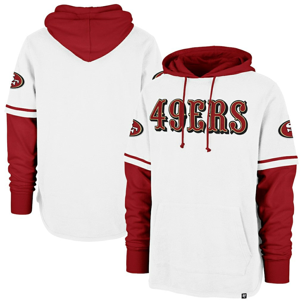 NFL San Francisco 49ers '47 Trifecta Shortstop Pullover Hoodie