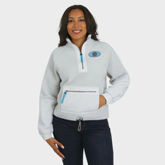 Utah Mammoth WEAR by Erin Andrews Women's Polar Fleece Quarter-Zip Jacket