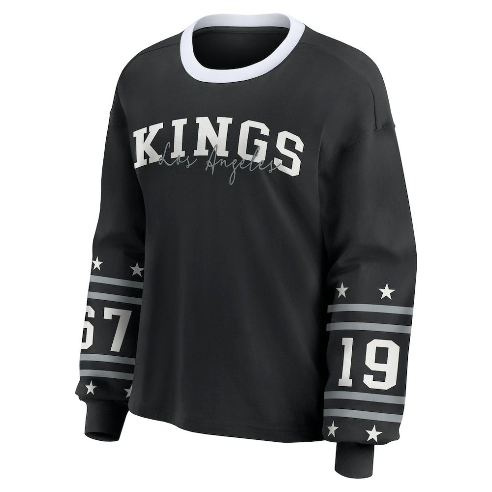 Los Angeles Kings WEAR by Erin Andrews Women's Long-Sleeve Sport T-Shirt