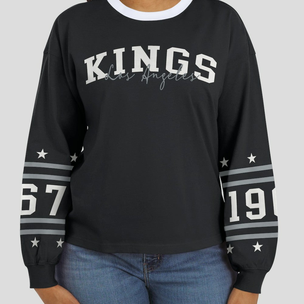 Los Angeles Kings WEAR by Erin Andrews Women's Long-Sleeve Sport T-Shirt
