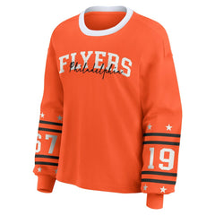 Philadelphia Flyers WEAR by Erin Andrews Women's Long-Sleeve Sport T-Shirt