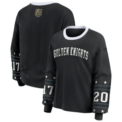 Vegas Golden Knights WEAR by Erin Andrews Women's Long-Sleeve Sport T-Shirt