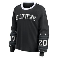 Vegas Golden Knights WEAR by Erin Andrews Women's Long-Sleeve Sport T-Shirt