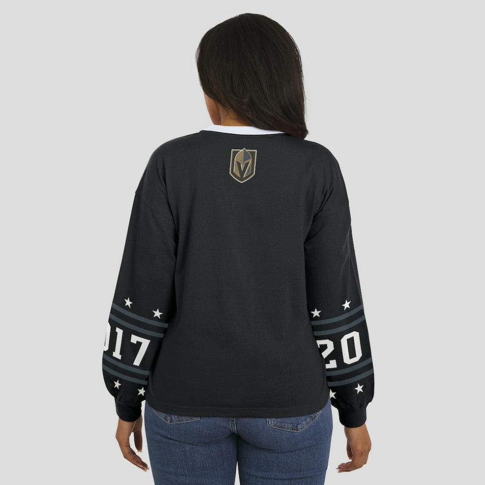 Vegas Golden Knights WEAR by Erin Andrews Women's Long-Sleeve Sport T-Shirt