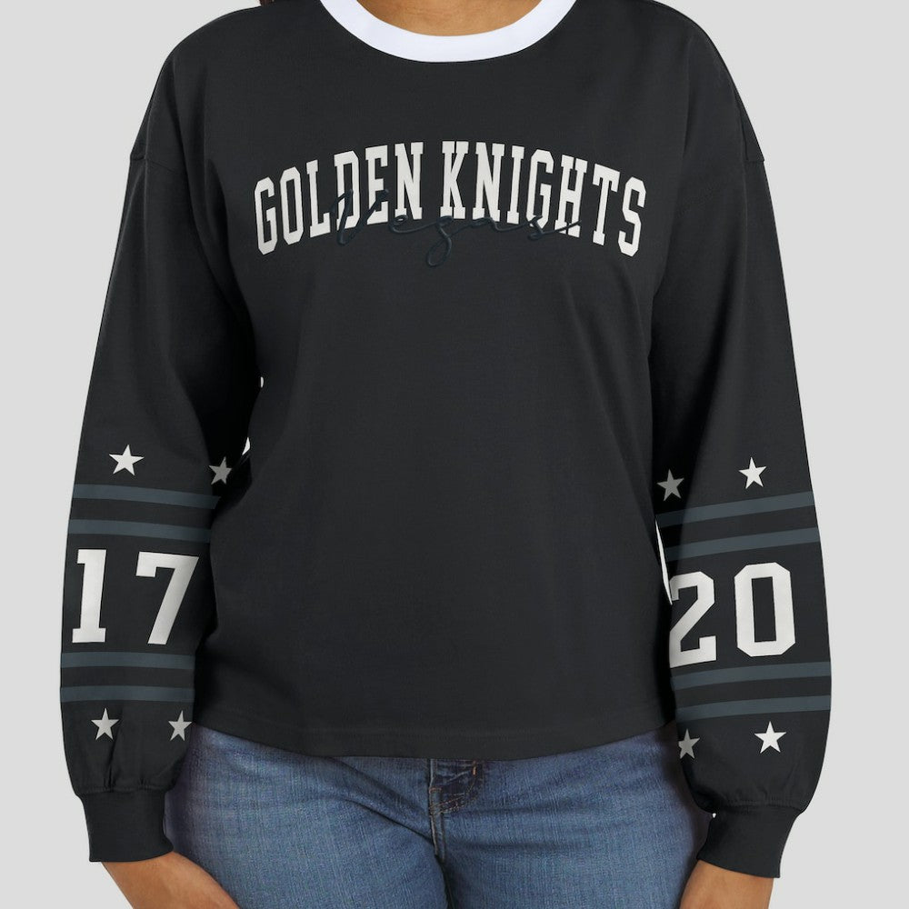 Vegas Golden Knights WEAR by Erin Andrews Women's Long-Sleeve Sport T-Shirt
