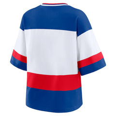 New York Rangers WEAR by Erin Andrews Women's Jersey Style Tee