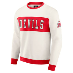 New Jersey Devils Darius Rucker Collection by Fanatics Colorblock Pullover Sweatshirt