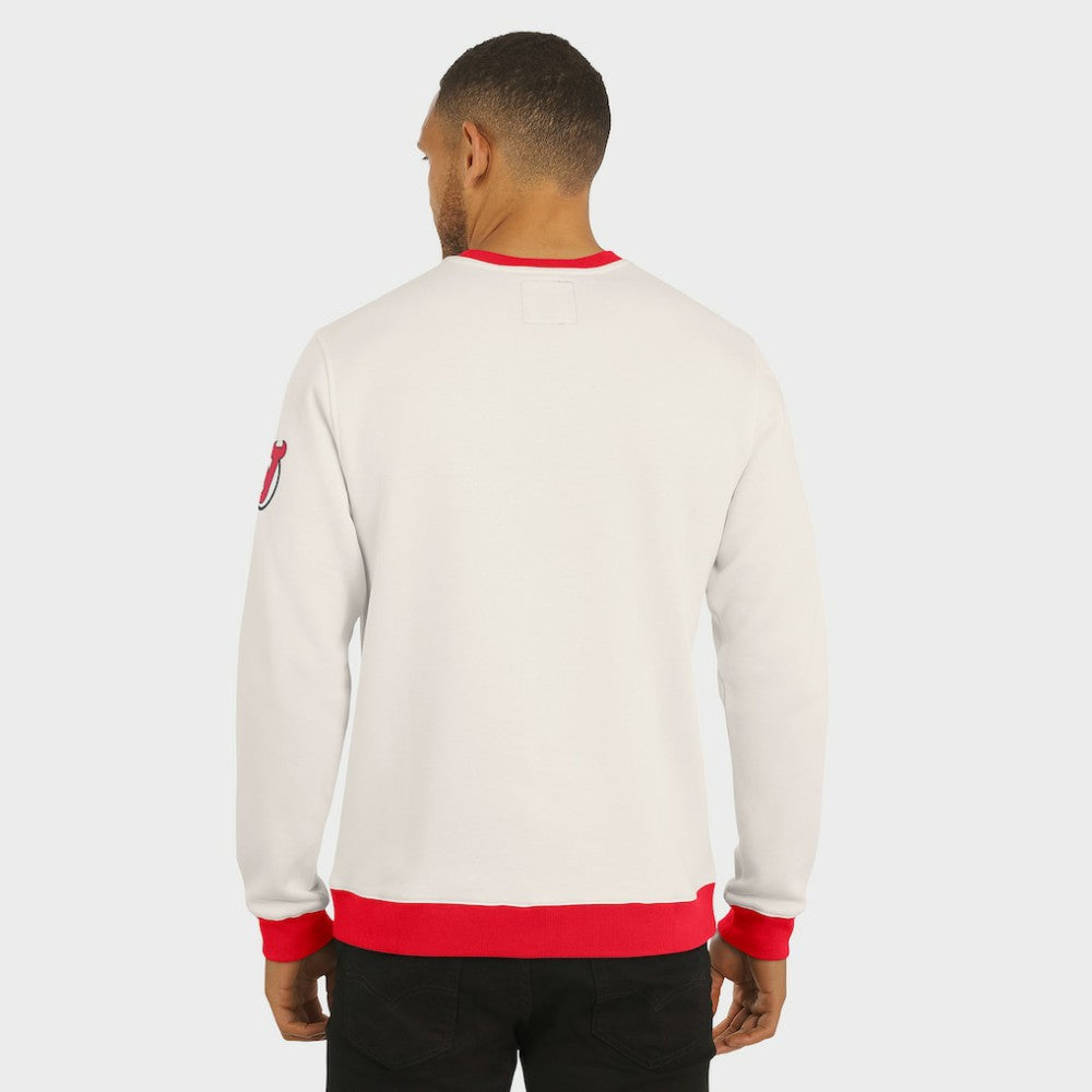 New Jersey Devils Darius Rucker Collection by Fanatics Colorblock Pullover Sweatshirt