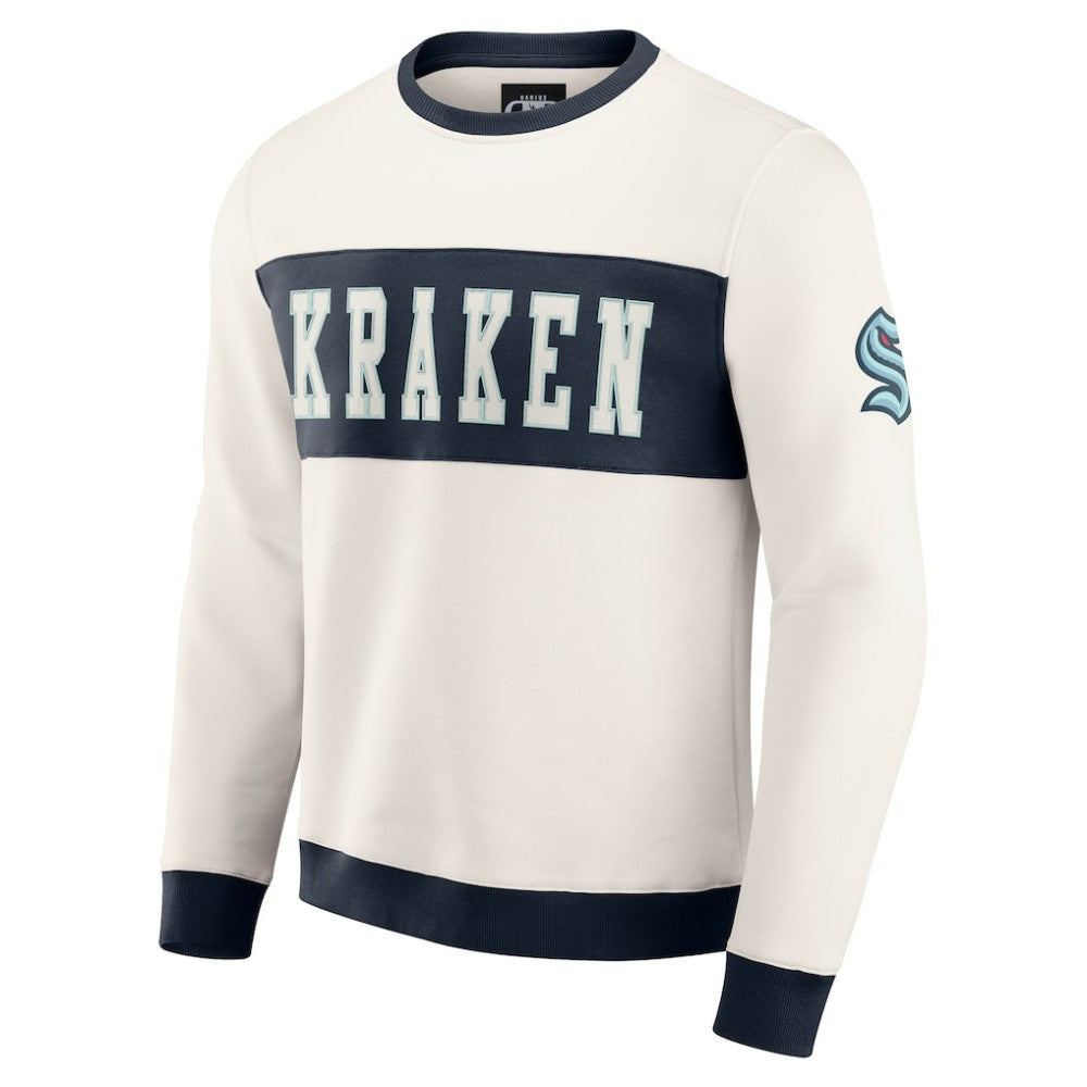 Seattle Kraken Darius Rucker Collection by Fanatics Colorblock Pullover Sweatshirt