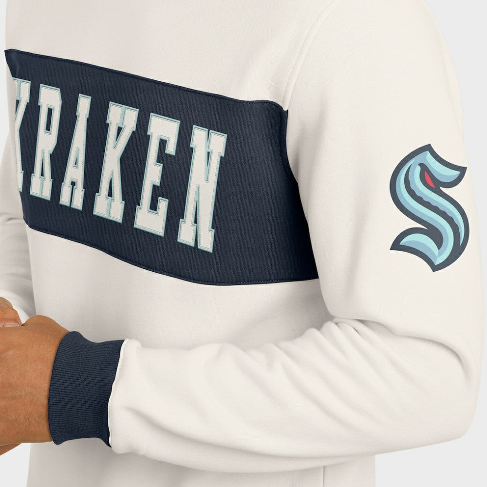 Seattle Kraken Darius Rucker Collection by Fanatics Colorblock Pullover Sweatshirt