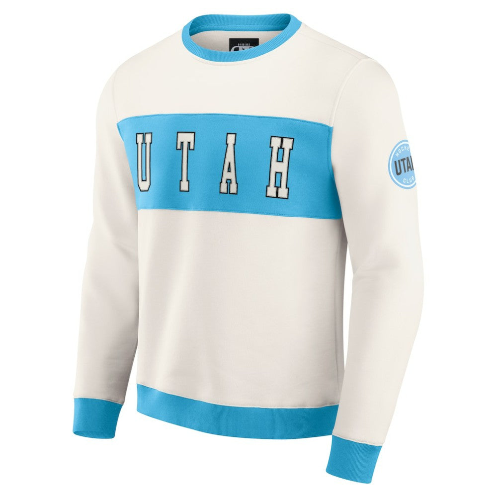 Utah Hockey Club Darius Rucker Collection by Fanatics Colorblock Pullover Sweatshirt