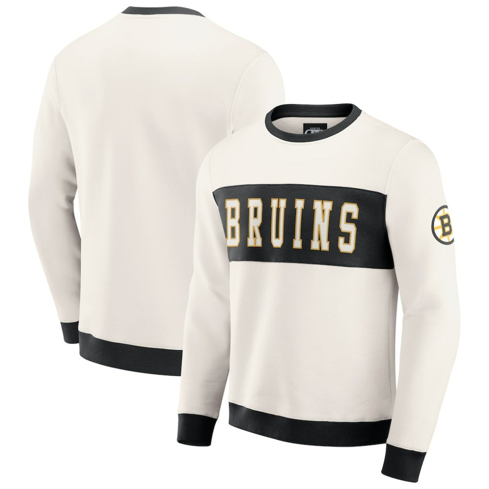 Boston Bruins Darius Rucker Collection by Fanatics Colorblock Pullover Sweatshirt