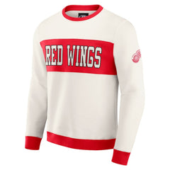 Detroit Red Wings Darius Rucker Collection by Fanatics Colorblock Pullover Sweatshirt