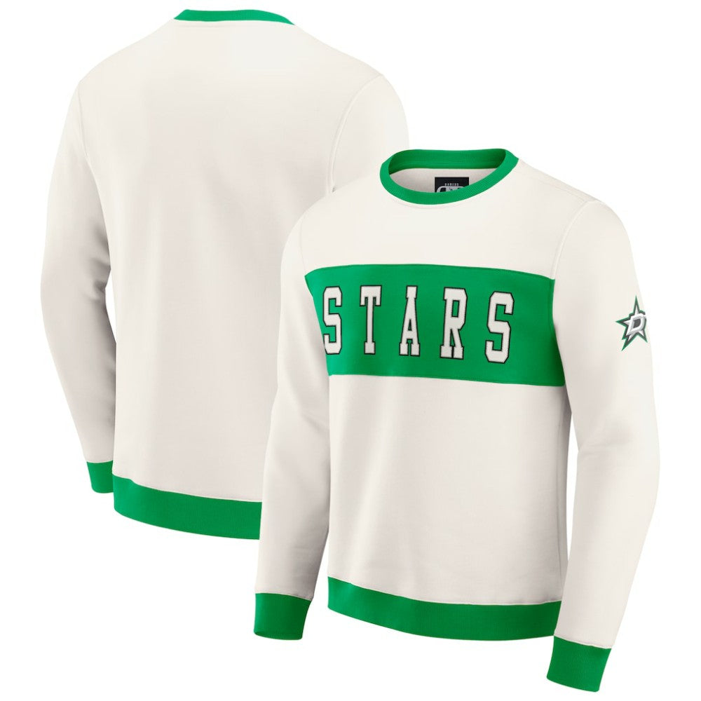 Dallas Stars Darius Rucker Collection by Fanatics Colorblock Pullover Sweatshirt