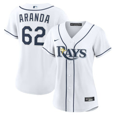 Jonathan Aranda Tampa Bay Rays Women's Home Replica Jersey - White | Nike