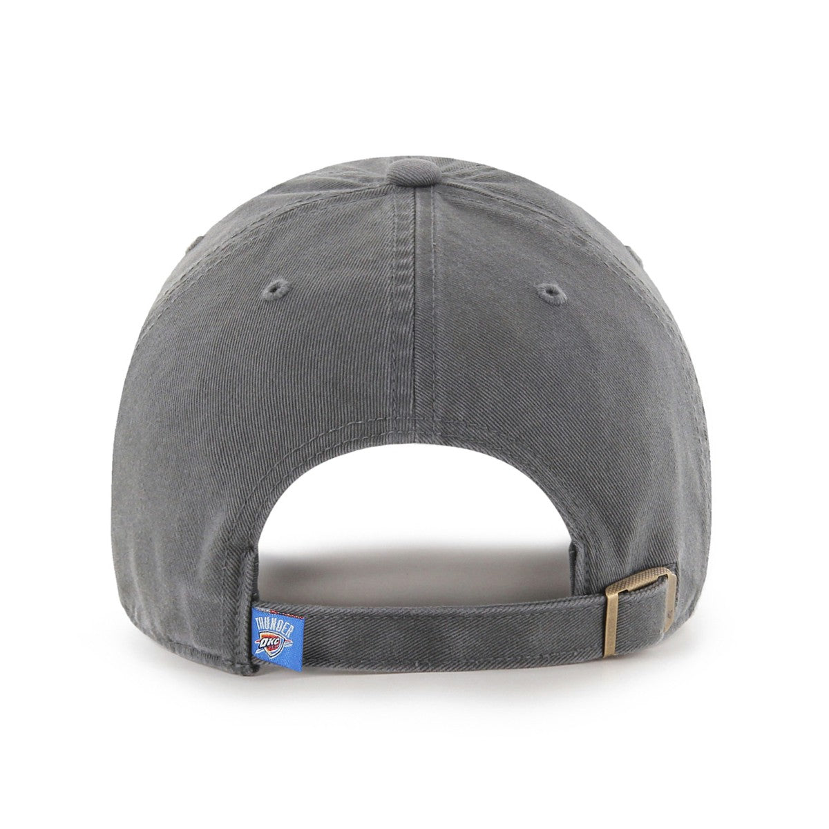 Oklahoma City Thunder '47 Core Logo Clean Up Adjustable Hat - Charcoal | 47 brand online