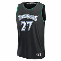 Rudy Gobert Minnesota Timberwolves Fastbreak Jersey - Classic Edition - Black | Fanatics shop