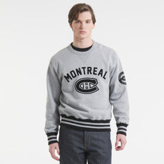 Montreal Canadiens Todd Snyder by Fanatics Relaxed Canadian Fleece Crew