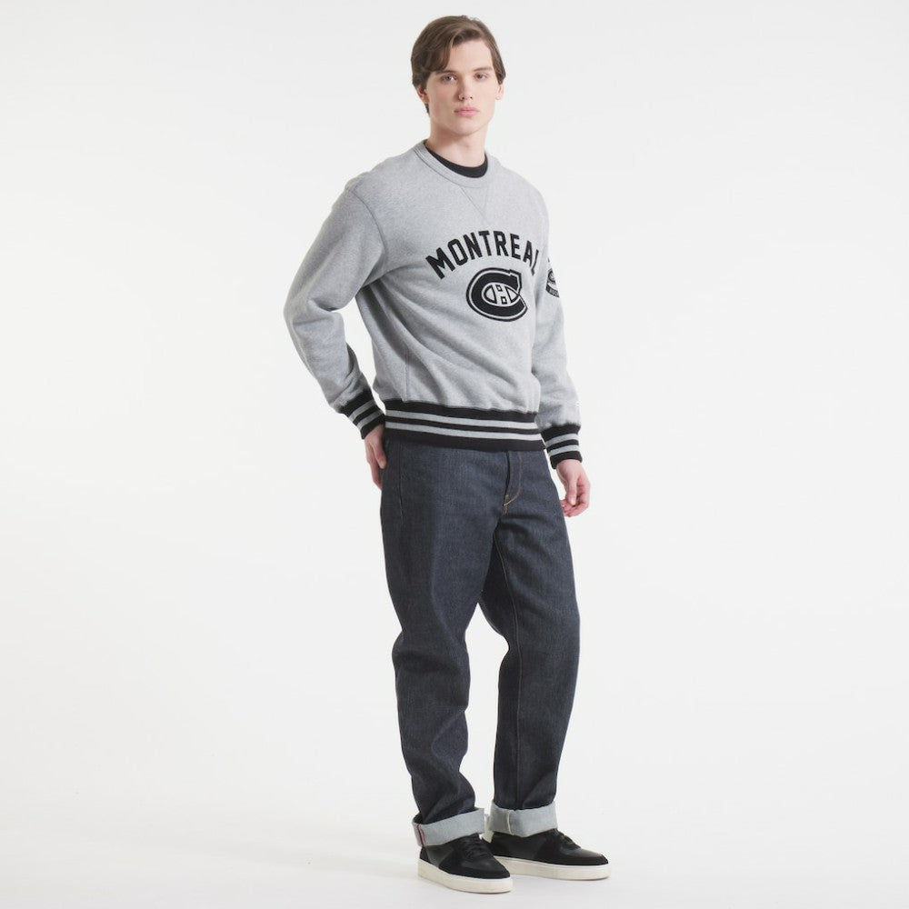 Montreal Canadiens Todd Snyder by Fanatics Relaxed Canadian Fleece Crew