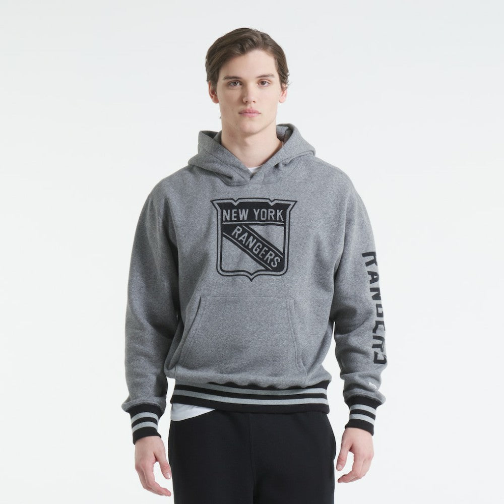 New York Rangers Todd Snyder by Fanatics Relaxed Canadian Fleece Hoodie