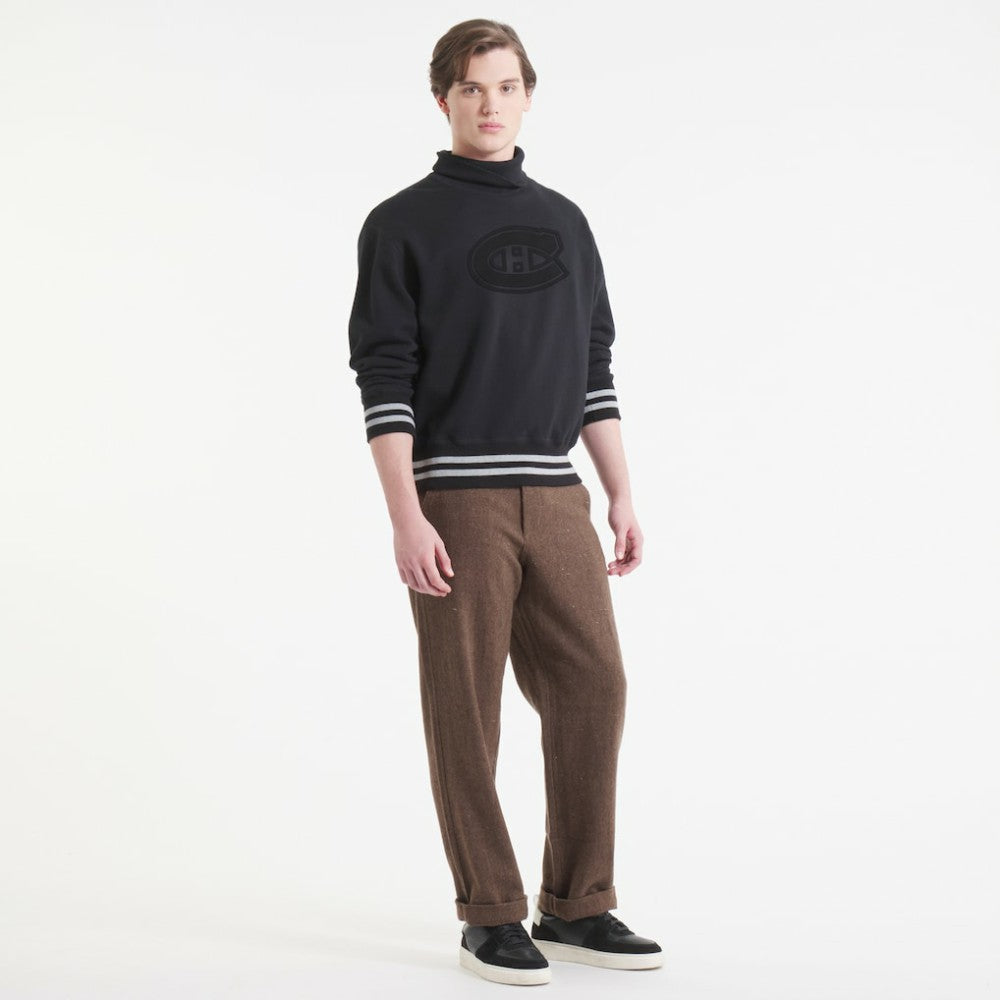 Montreal Canadiens Todd Snyder by Fanatics Relaxed Canadian Fleece Turtleneck