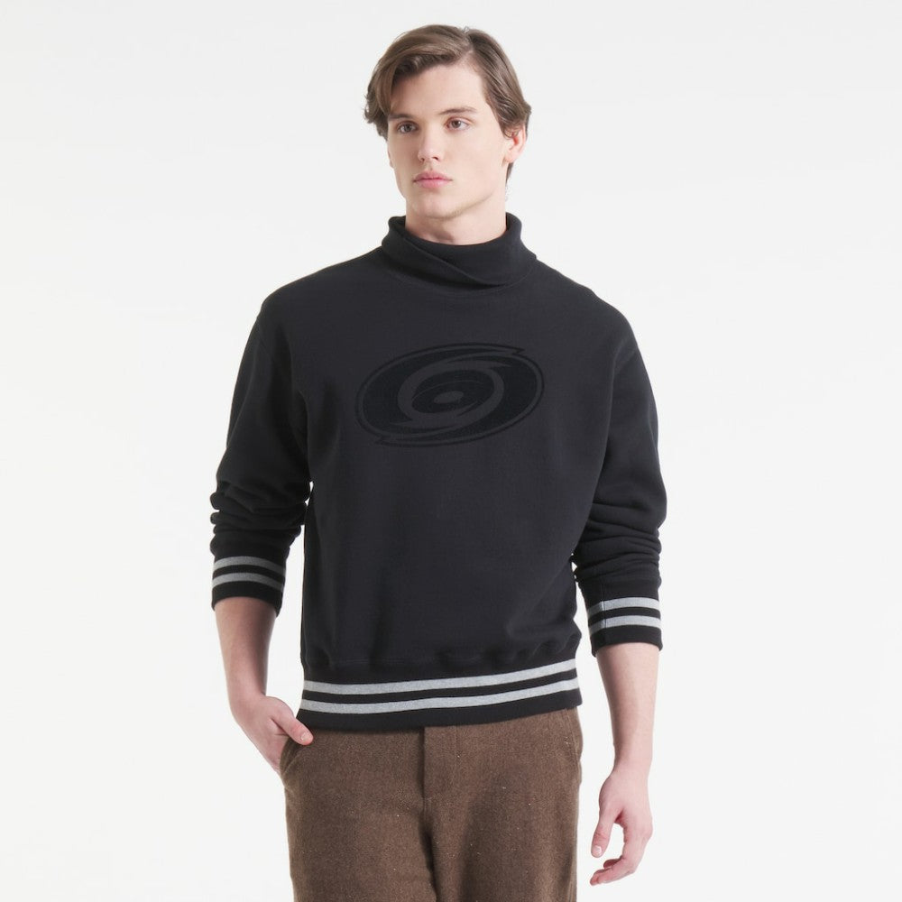 Carolina Hurricanes Todd Snyder by Fanatics Relaxed Canadian Fleece Turtleneck