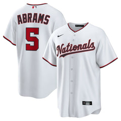CJ Abrams Washington Nationals Home Replica Jersey - White | Nike