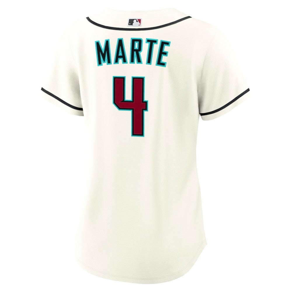 Ketel Marte Arizona Diamondbacks Women's Home Replica Jersey - Cream | Nike
