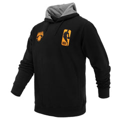 New York Knicks FISLL Unisex Logoman Shadow Collection Pullover Hoodie - Black sale