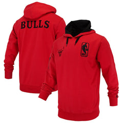Chicago Bulls FISLL Unisex Logoman Shadow Collection Pullover Hoodie - Red sale