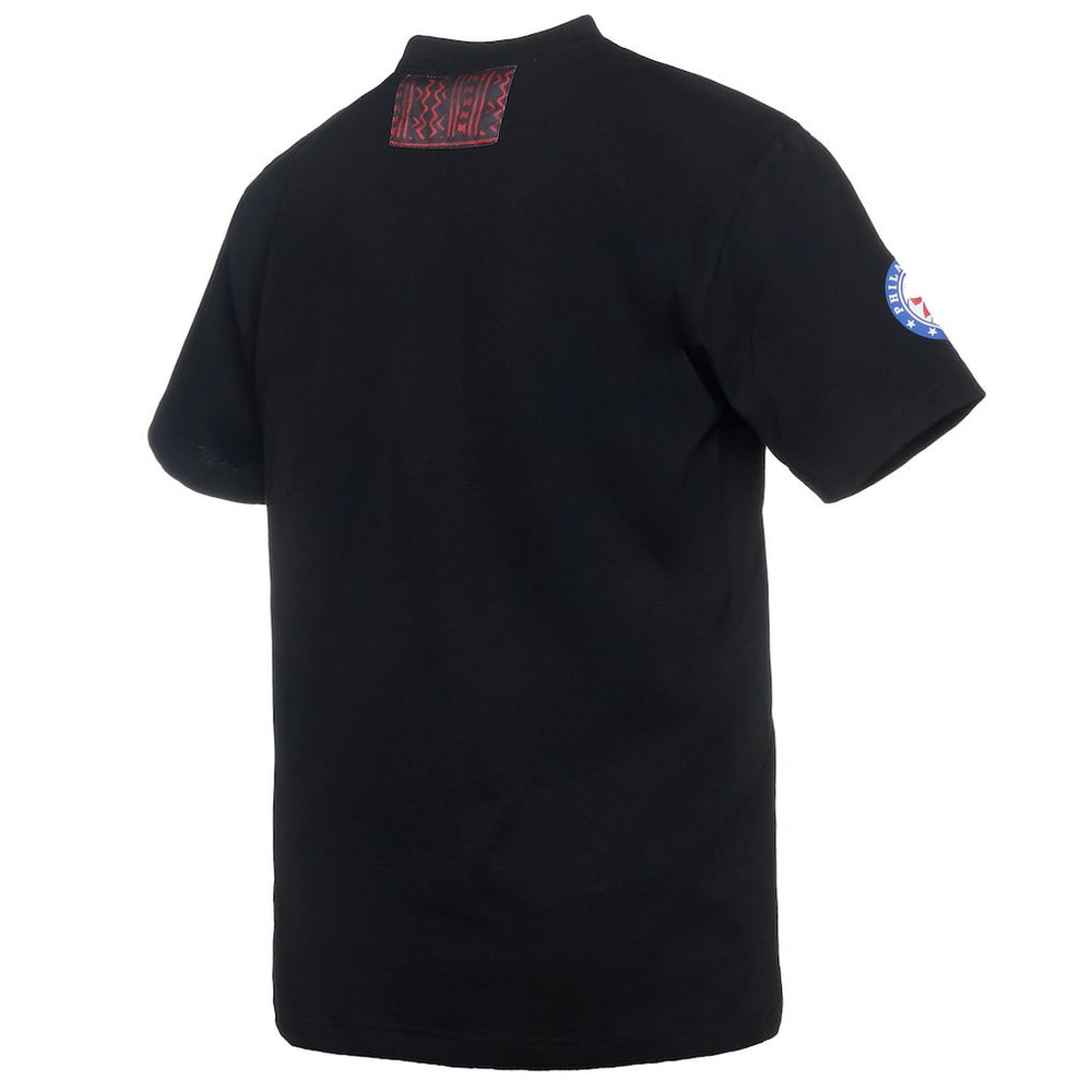 Philadelphia 76ers NBA x Two Hype Culture & Hoops Collection Premium T-Shirt - Black shop