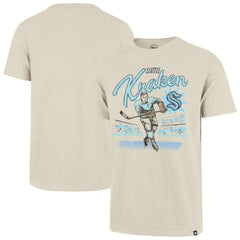 Seattle Kraken '47 Hockey Player Golden Age Scrum T-Shirt
