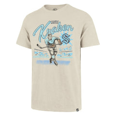 Seattle Kraken '47 Hockey Player Golden Age Scrum T-Shirt