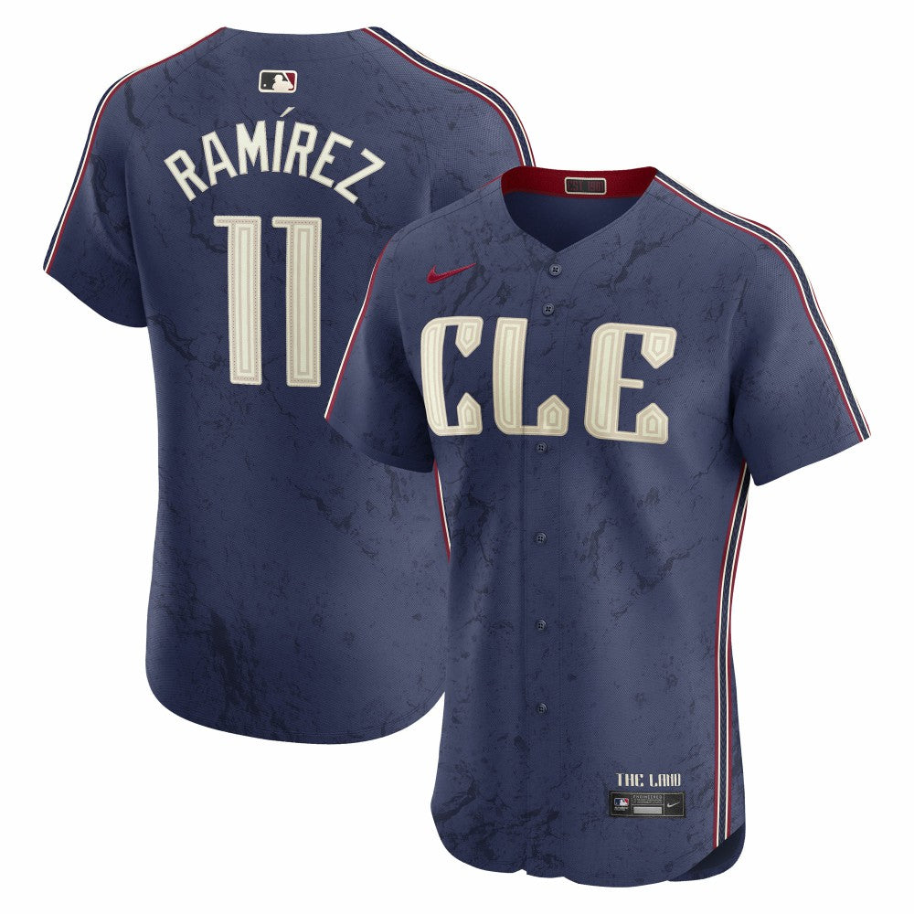 José Ramírez Cleveland Guardians City Connect Elite Jersey - Navy | Nike