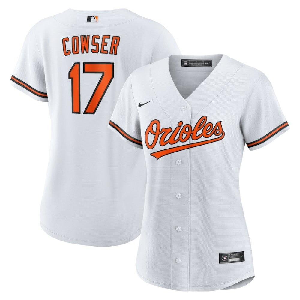 Colton Cowser Baltimore Orioles Women's Home Replica Jersey - White | Nike