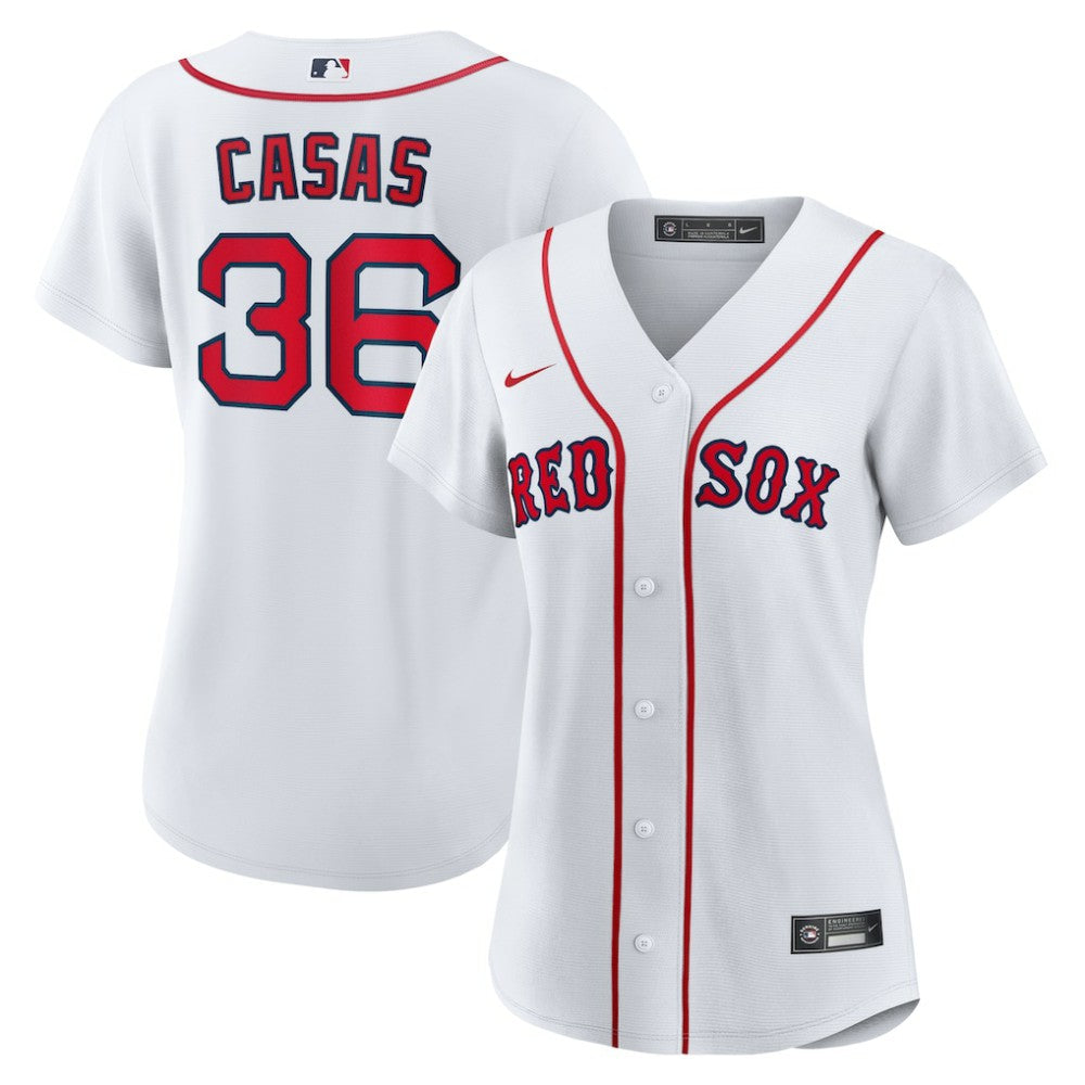 Triston Casas Boston Red Sox Women's Home Replica Jersey - White | Nike