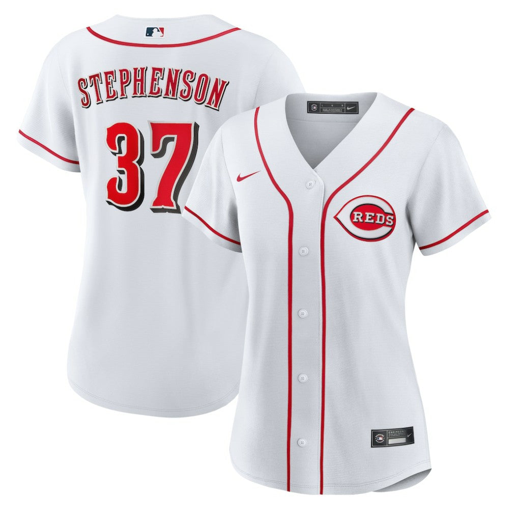 Tyler Stephenson Cincinnati Reds Women's Home Replica Jersey - White | Nike