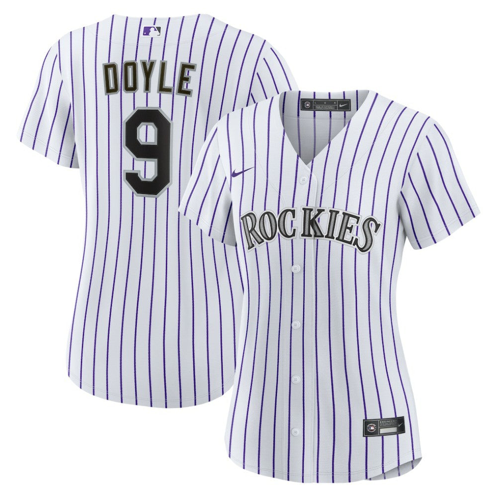 Brenton Doyle Colorado Rockies Women's Home Replica Jersey - White | Nike