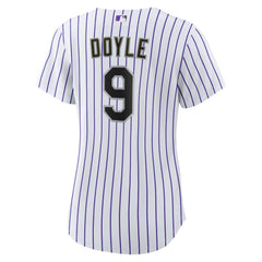 Brenton Doyle Colorado Rockies Women's Home Replica Jersey - White | Nike