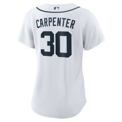 Kerry Carpenter Detroit Tigers Women's Home Replica Jersey - White | Nike