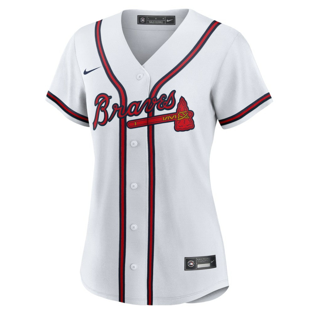 Spencer Strider Atlanta Braves Women's Home Replica Jersey - White | Nike