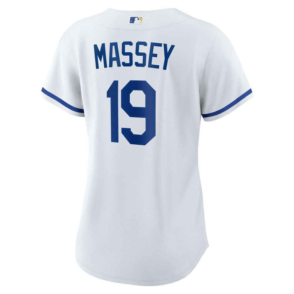 Michael Massey Kansas City Royals Women's Home Replica Jersey - White | Nike