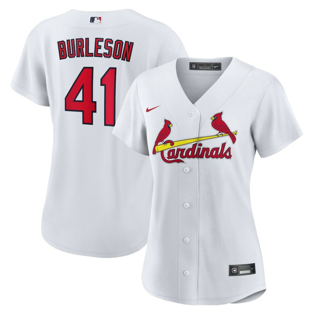 Alec Burleson St. Louis Cardinals Women's Home Replica Jersey - White | Nike