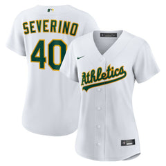 Luis Severino Athletics Women's Home Replica Jersey - White | Nike