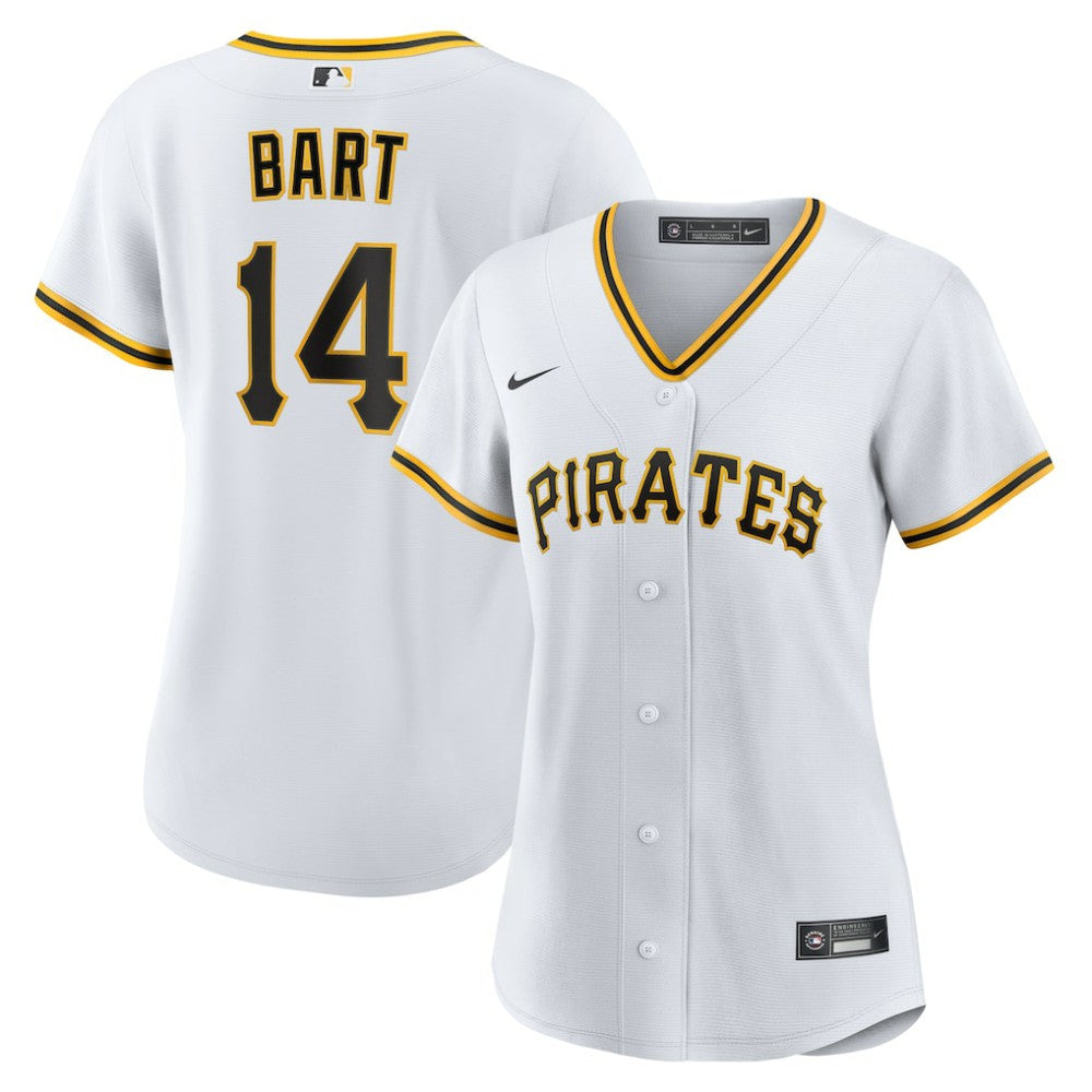 Joey Bart Pittsburgh Pirates Women's Home Replica Jersey - White | Nike