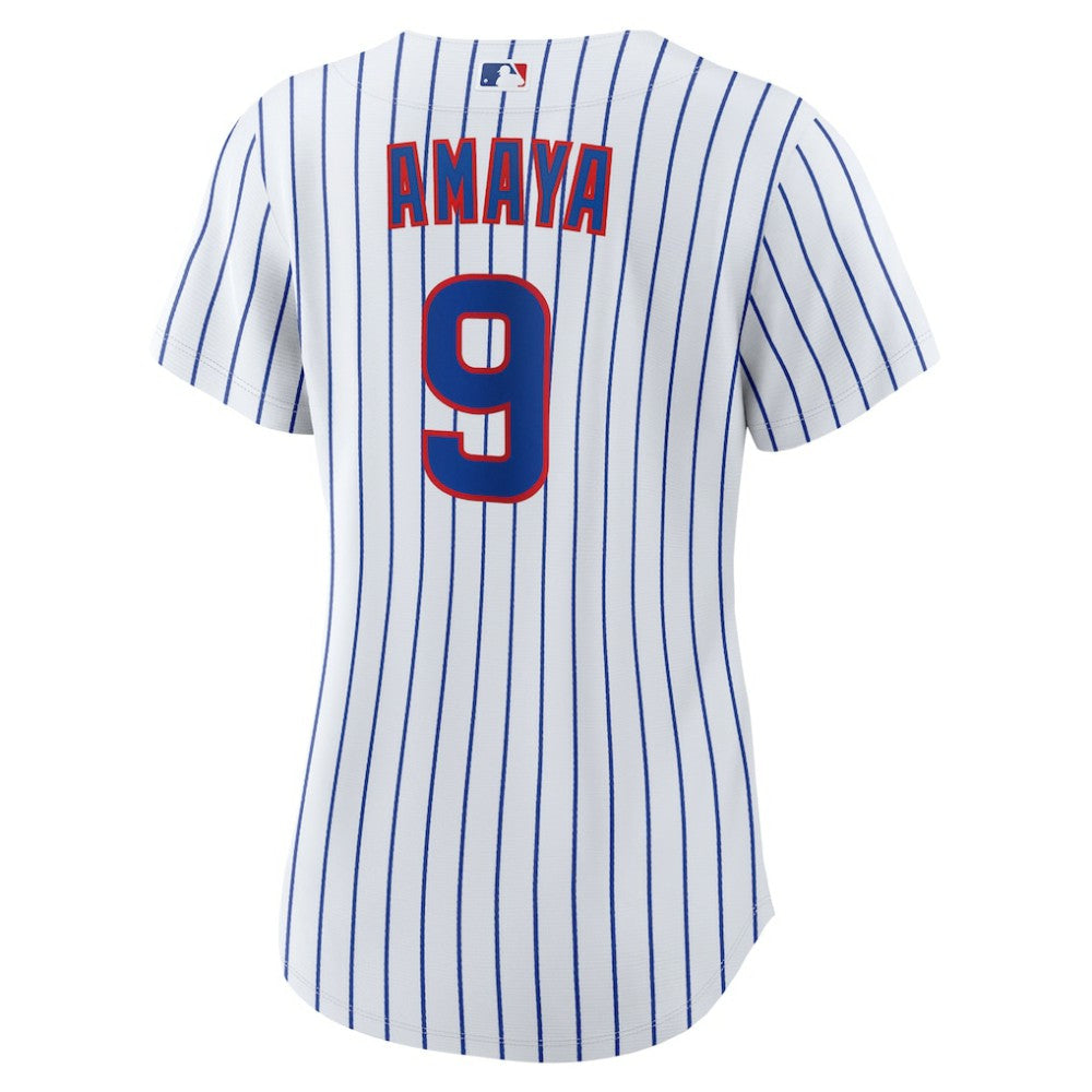 Miguel Amaya Chicago Cubs Women's Home Replica Jersey - White | Nike